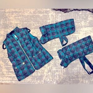 Vest with Matching dog vests